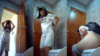 《极品CP☀️重磅泄密》厕拍达人景区女公厕全景偸拍后续2☀️颜值学生惊艳少妇☀️一线天馒头B马尾辫小姐姐真是人美B靓 (13)